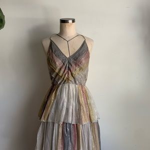 Kimchi Blue UO Maxi Metallic Dress 2